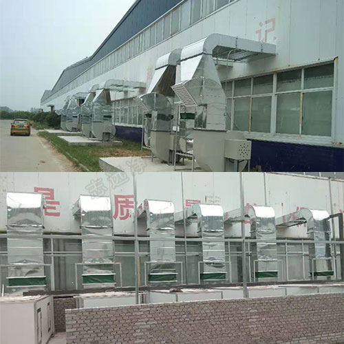 潔凈室外圍凈化設(shè)備安裝收尾工作(2) —— 民權(quán)愛德時代新能源項目車間