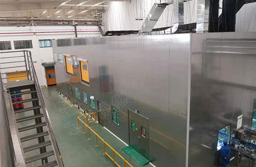 食品加工廠(chǎng)廠(chǎng)房?jī)艋?chē)間-志遠(yuǎn)凈化工程