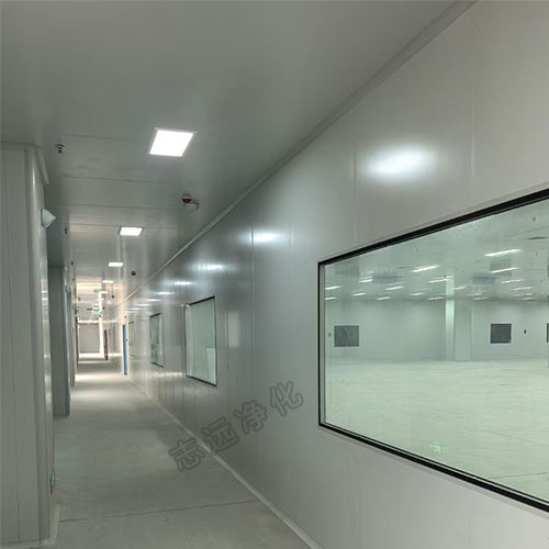 三門峽產(chǎn)業(yè)園標(biāo)準(zhǔn)廠房凈化裝修工程6-志遠凈化工程
